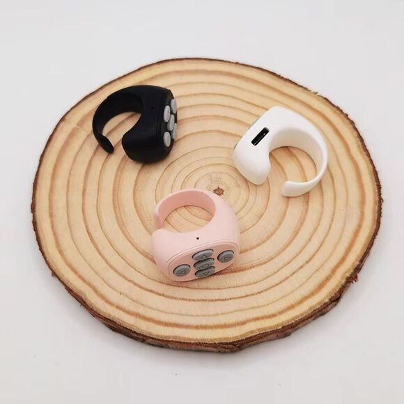 2024 Bluetooth Remote Control Ring Gadget Flipping Selfie Fingertip Control NEW - Picture 2 of 6